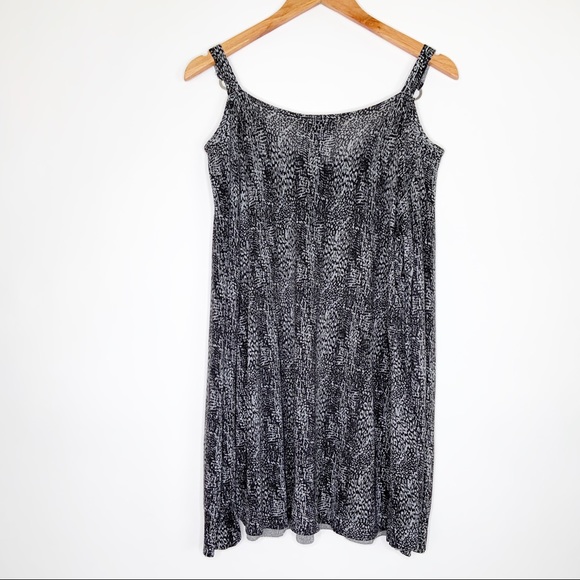 NWT Lane Bryant Metallic Cold Shoulder Tunic 14 16 - Picture 7 of 8